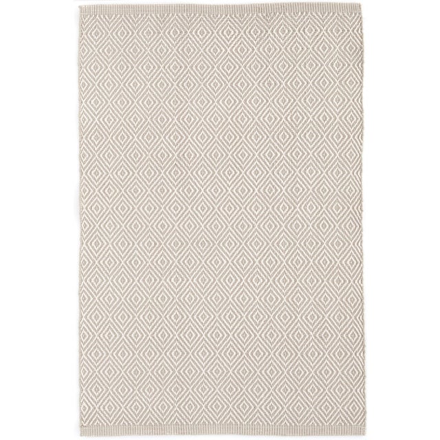 Dash & Albert by Annie Selke Petit Diamond Platinum/Ivory Indoor