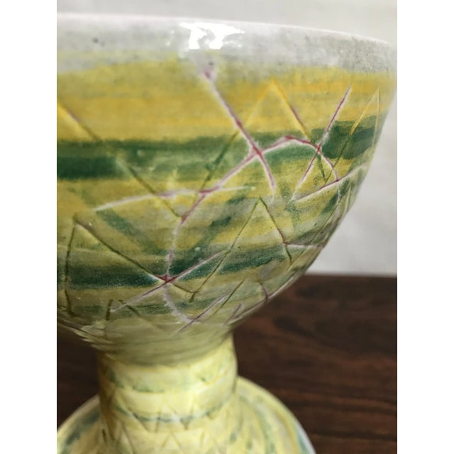 Italian Ceramic Vase by Guido Gambone, 1950s For Sale - Image 4 of 6