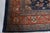Authentic 19th Century Persian Sultanabad Blue, Red Hand Knotted Wool Rug For Sale In New York - Image 6 of 9