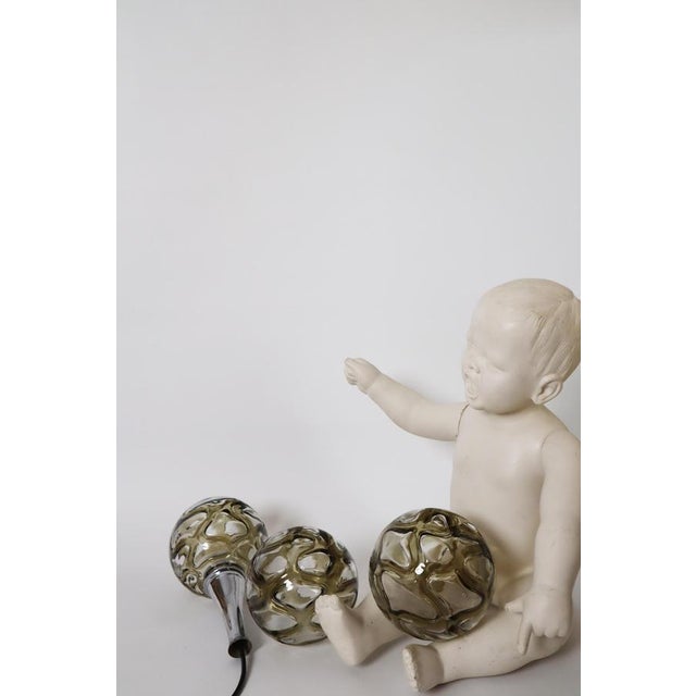 Murano Glass Pendant Lamp from Doria Leuchten, Germany, 1960s For Sale - Image 16 of 18