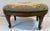 Early 20th Century Antique French Needlepoint Footstool For Sale - Image 5 of 10