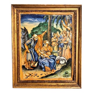Urbino Plaque of Patanazzi Workshop, 1500s For Sale