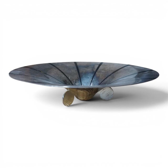 Bauhaus Bowl in Silver-Plated Brass by Paul Haustein for WMF Ikora, 1920s For Sale - Image 16 of 16