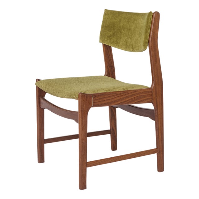 Vintage German Teak Dining Chair, 1970s For Sale