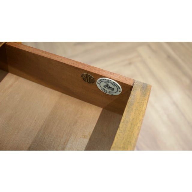 Wood Dressing Table in Walnut by Alfred Cox for Heals, 1950s For Sale - Image 7 of 8