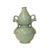 Chinese Ceramic Crackle Pattern Gourd Shape Celadon Green Vase For Sale In San Francisco - Image 6 of 8