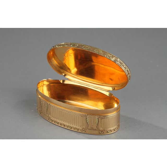 Louis XVI Gold Box, 1780s For Sale - Image 11 of 14