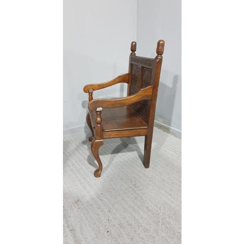 Small Oak Bench For Sale - Image 5 of 9