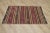 Traditional 1960s Traditional Ethnic Red Striped Cicim Natural Wool Kilim Rug For Sale - Image 3 of 13