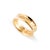 Metal Vintage Tiffany & Co. 1837 Medium Model 18k Yellow Gold Concave Band Ring, Size 6.5 For Sale - Image 7 of 8