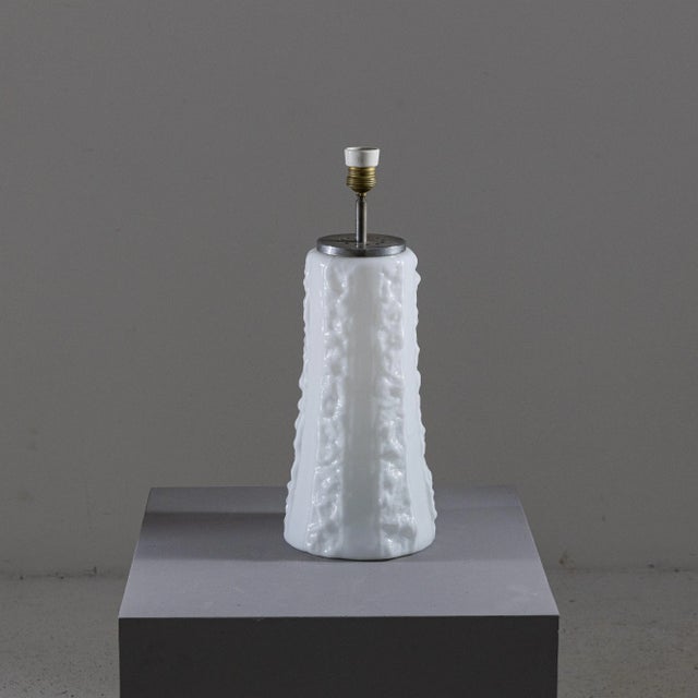 Silver Osso Table Lamp from AV Mazzega, 1960s For Sale - Image 8 of 8