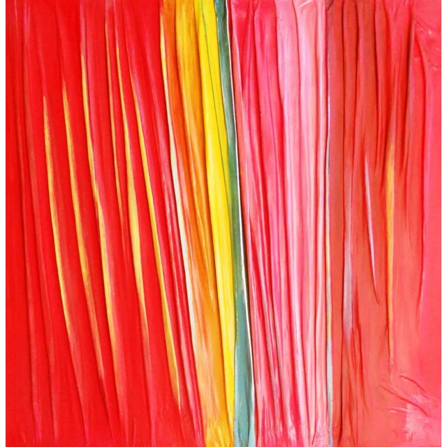 Prevalent Red is one of the best works by the artist Giuseppe Zumbolo realized in 2018. It is made on a vertically folded...