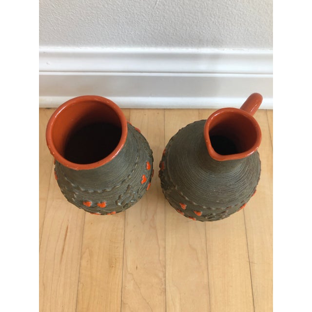 Vintage Mid Century Vessels - a Pair For Sale - Image 4 of 8