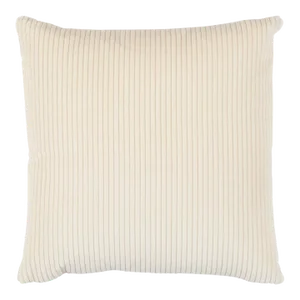 Schumacher Wyatt Corduroy 24" Pillow in Buff