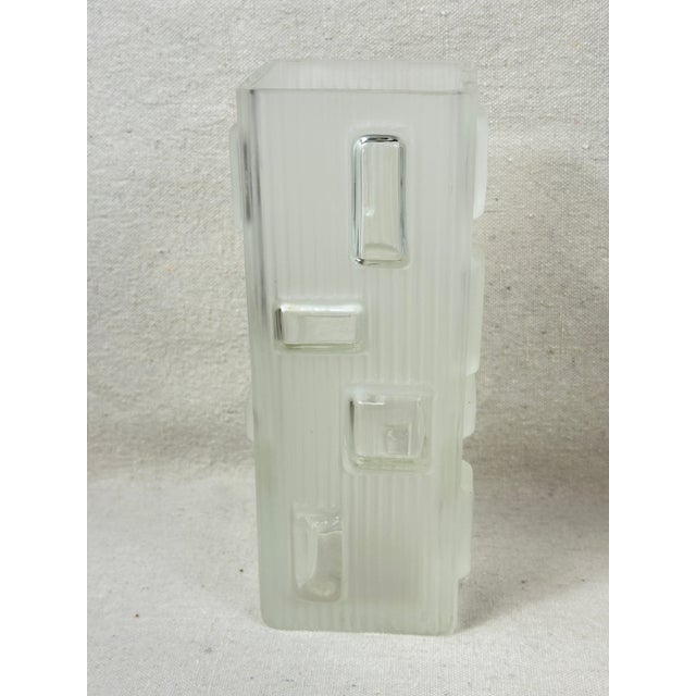 Vintage MCM Op Art Vase For Sale - Image 4 of 12