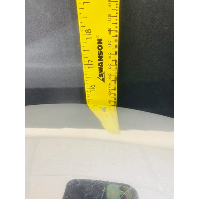 Late 20th Century Monumental Silver Plated Tazza For Sale - Image 10 of 11