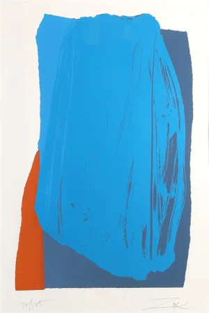 Moro Ii, Larry Zox Serigraph, Signed and Numbered in Pencil