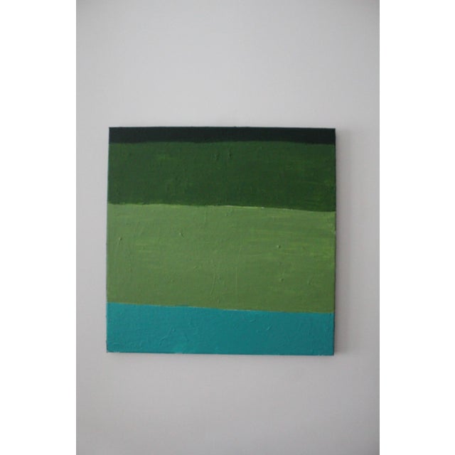 Bodasca, Minimalist Abstract Green Softness, 2026, Acrylic on Canvas For Sale - Image 15 of 15