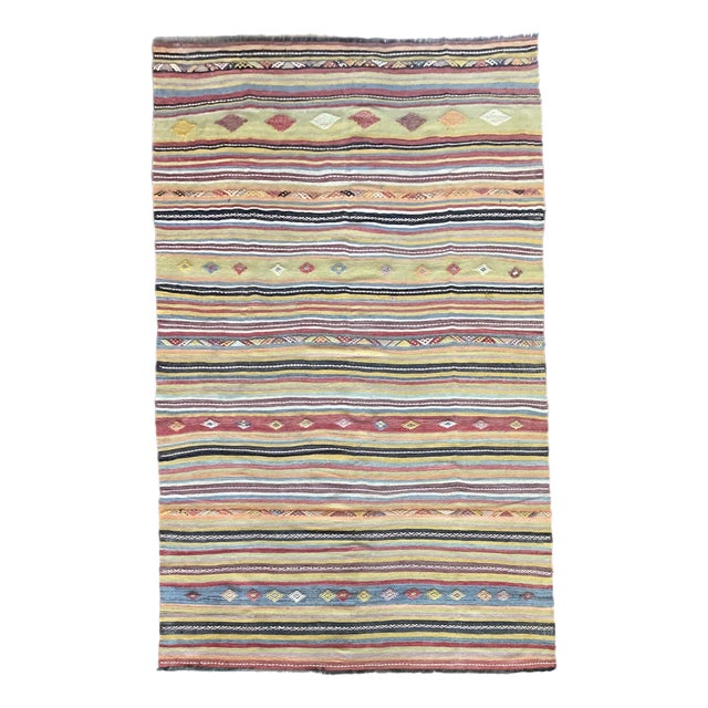 Vintage Anatolian Kilim Rug, 1960s For Sale