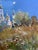 Paper Oil Painting the Moonlight Illuminates Yuriy Suprunchuk For Sale - Image 7 of 12
