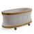 2020s Bruner Cream Oval Planter For Sale - Image 5 of 5
