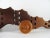 Early 21st Century Scandinavian Style Articulated Hinged Wood Dragon With Wings on Wheels Pull Toy For Sale - Image 5 of 12