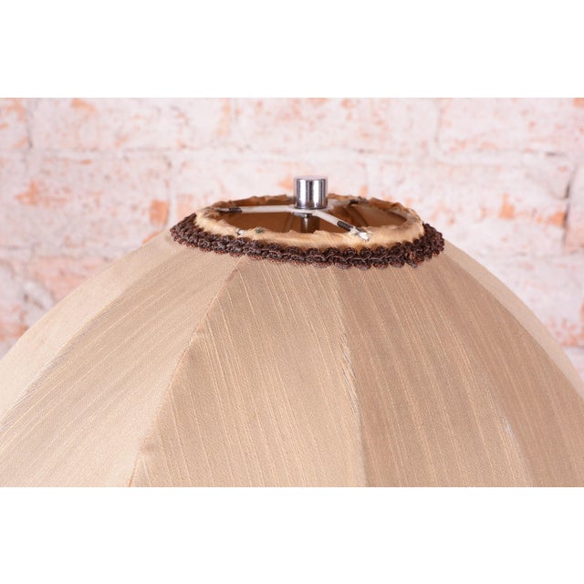 Art Deco Floor Lamp in Beech and Oak, Czech, 1910s For Sale - Image 10 of 14