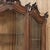19th Century Italian Rococo Walnut Three-Door Display Bookcase ~ Armoire For Sale - Image 9 of 18