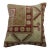 Crimson Red Camel Turkish Rug Pillow For Sale