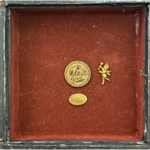 Late 20th Century Vintage Jo Marz Limited Edition Wooden Trinket Box No. 11/500 For Sale - Image 5 of 10