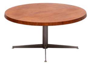 Round Coffee Table in Teak from Ilse Mōbel, 1960s