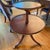 Round Tier Three Leg Regency Salon Table With Gold Claw Feet and Gold Accent For Sale - Image 16 of 18