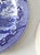 Mid 20th Century Vintage Japanese Blue Willow Plate and Bowl Set For Sale - Image 5 of 7