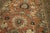 1900s Salmon Rustic Large Scale Tribal Antique Persian Sultanabad Rug 9'4"x 11'7" Handknotted Wool Carpet For Sale In New York - Image 6 of 6