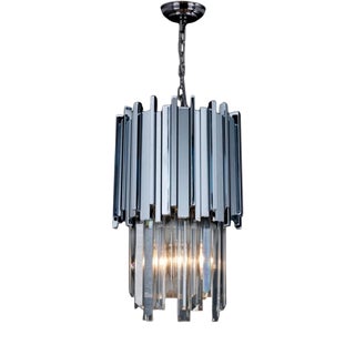 Collection Jupiter Chandelier in Metal and Crystal by Jago For Sale