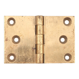 Vintage 3 X 2 In. Corbin Solid Brass Cabinet Hinge