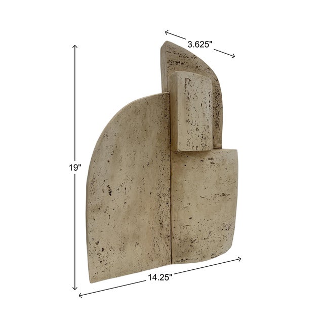 Contemporary Anika Abstract Wall Decor - Small For Sale - Image 3 of 11