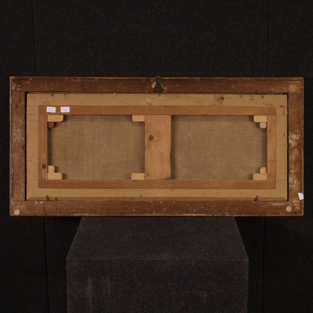 Italian Artist, Landscape with Grazing Animals, 1680, Oil on Canvas, Framed For Sale - Image 9 of 16