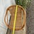 1960s Vintage Mid Century Boho Bamboo Rattan Basket Hoop Chairs- Set of 4 For Sale - Image 10 of 10