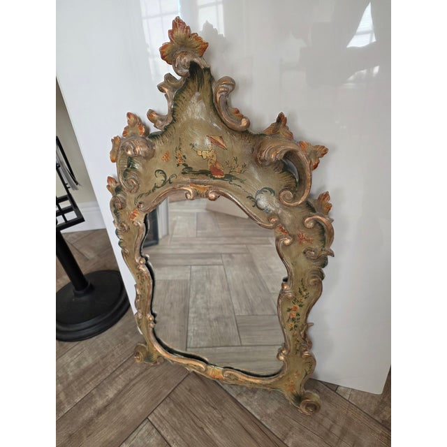Late 18th Century Venetian Chinoiserie Mirror For Sale - Image 17 of 17