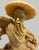 Vintage Chinese Carved Soapstone Fisherman & Boy Fish Basket Sculpture 7" For Sale - Image 12 of 13