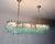 Turquoise and Clear Murano Glass Poliedri Chandelier by Carlo Scarpa For Sale - Image 16 of 18