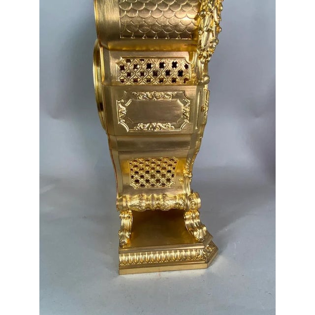 Antique French Louis XVI Bronze Table/Chimney Clock by F. Barbedienne ...