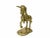 Unique solid gold brass unicorn figurine. It is a great piece for your home decor, nursery room or perfect addition your...