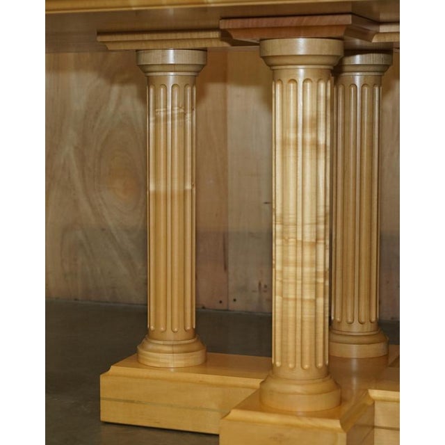 Sycamore Dining Table David Linley for Gary Barlow For Sale - Image 5 of 18