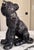 Ceramic Vintage Studio Art Black Leopard Figure For Sale - Image 7 of 18