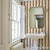 2020s Schumacher Rafe Stripe Wallcovering In Chocolate For Sale - Image 5 of 6