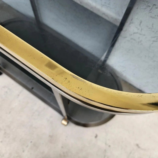 MCM Bar Cart Rolling by Design Institute of America Dia For Sale - Image 16 of 17