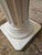 Ceramic Corinthian Ionic Column Pedestal Stand For Sale - Image 7 of 8