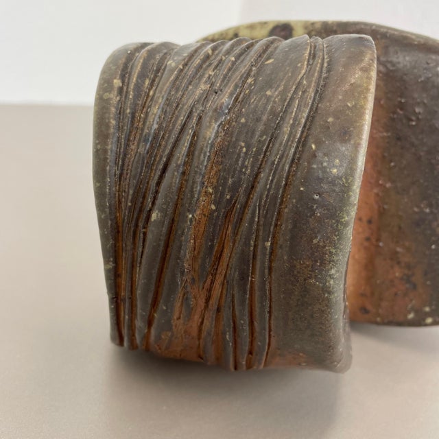 Abstract Ceramic Studio Pottery Object from Horst Kerstan, Kandern, Germany, 1980s For Sale - Image 6 of 18